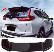 For Honda CR-V CRV Rear Window Spoiler Roof Wing Sporty Gloss Black 2017-2022
