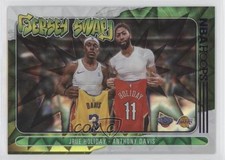 2020 NBA Hoops Jersey Swap Purple Explosion Anthony Davis Jrue Holiday #6 0b4t