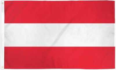 Austria 2x3ft Poly Flag International Austrian Country National Flag