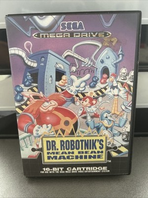 Sega Mega Drive Dr. Robotnik s Mean Bean Machine Videospiele Games Pal Retro