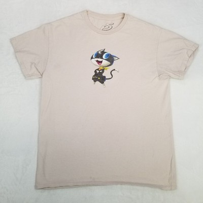 Ripple Junction P5 Persona 5 Morgana Chibi Cat Graphic T-Shirt Men's Size Medium