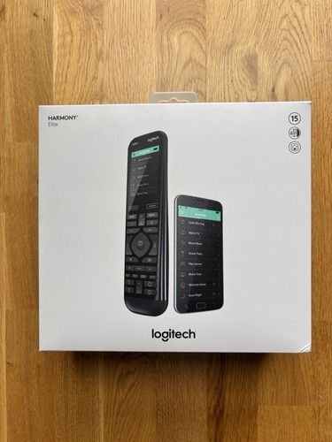 Mando a distancia universal Logitech Harmony Elite NUEVO EMBALAJE ORIGINAL sin abrir Alexa - Imagen 2 de 3