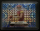 2024 Panini Mosaic NFL Debut Jayden Daniels #272 Reactive Blue Mosaic Prizm (RC)