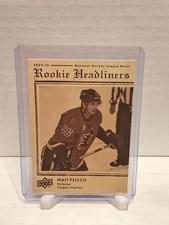 2009-10 Upper Deck Rookie Headliners Matt Pelech Card #RH1. rookie card picture