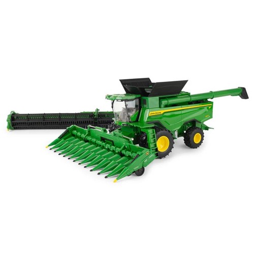 TOMY ERTL 1/32 John Deere S7 800 Combine with Corn & Grain Heads LP86773
