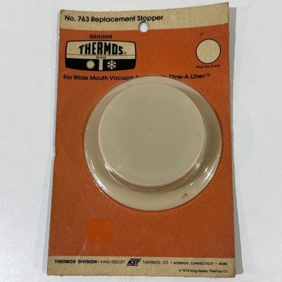 Vintage NEW Thermos No. 763 Replacement Stopper NOS 1974 *FREE SHIPPING*