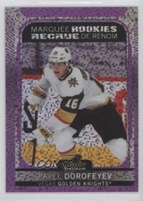 2021 O-Pee-Chee Platinum Marquee Rookies Violet Pixels /299 Pavel Dorofeyev 1r7e