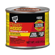 Dap 21408 Solvent Wood Filler, Can, Golden Oak, Plastic Wood