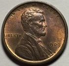 1909 Lincoln Wheat Cent — Uncirculated MS Red-Brown 🔥