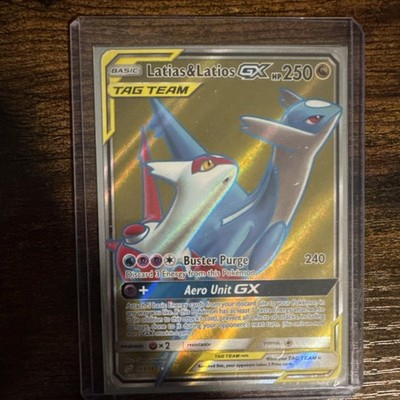 Pokémon Latias & Latios GX Full Art 169/181 Sm-Team Up Ultra Rare Holo 250 HP