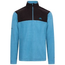 Trespass Men's 1/2 Zip Neck With Contrast Panels Fleece - Curtiston