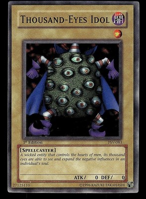 Yu-Gi-Oh 1st Edition Thousand-Eyes Idol PSV-083 Common