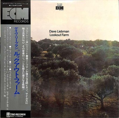 Dave Liebman/Lookout Farm, Japan Issue, with Obi, Vinyl VG+