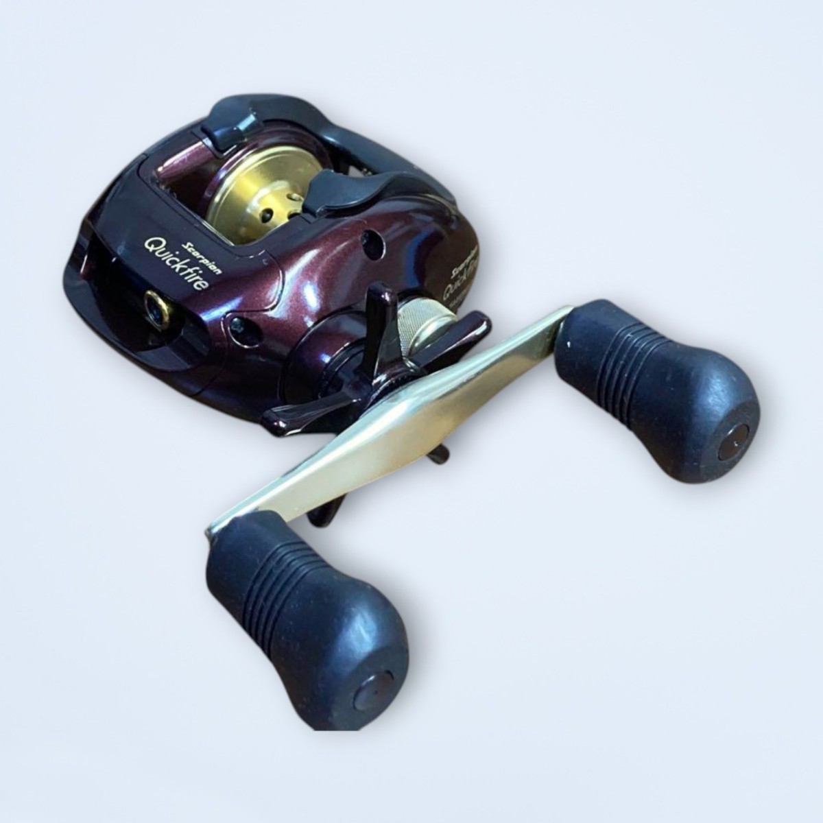 リール SHIMANO Scorpion Quickfire Shimano Scorpion Quickfire Baitcasting Reel, Smooth Spool