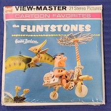 Vintage 1962 Gaf View-Master Cartoon Favorites The Flinstones B514 New  Sealed