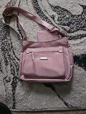 Baggallini Go Bag Crossbody Pocket Bag w/ RFID Protected Wristlet NWOT