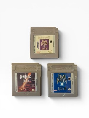 Final Fantasy Legend I II III Nintendo Game Boy Lot 3 Tested Authentic