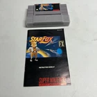Star Fox (Super Nintendo SNES) with Manual, Authentic, Cleaned & Tested