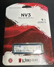 Kingston NV3 1TB M.2 2280 NVMe SSD PCIe 4.0 G...