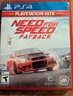 Need for Speed Payback PS4 PlayStation Hits Complete CIB