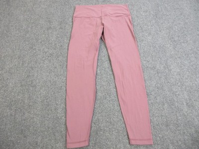 Lululemon Align High Rise Pants Womens 12 Pink Ankle Leggings Athletic Workout