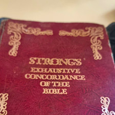 Strong?s Exhaustive Bible Concordance for Christianity (Red Cover)