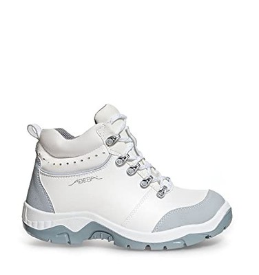 ABEBA 2172 ANATOM Sicherheitsstiefel S2 SRC Weiß Grau Größe 45