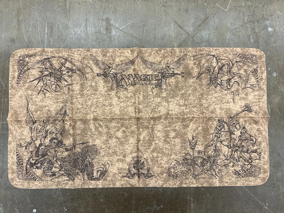 Khalsa Brain Games SpellGround Playmat 1999 Wizards Of The Coast - MTG- - Image 2 of 3