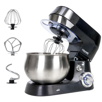 Stand Mixer, 5.3Qt 660W, 6-Speed Tilt-head Food Mixer, Electric Kitchen Porta...