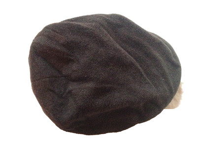 GOTTMANN GERMAN WOOL BRWN MEN'S NEWSBOY FLAT CAP HAT EAR FLAPS 55 cm / 22''