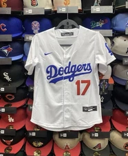 Los Angeles Dodgers Shohei Ohtani Youth White Stitched Jersey 