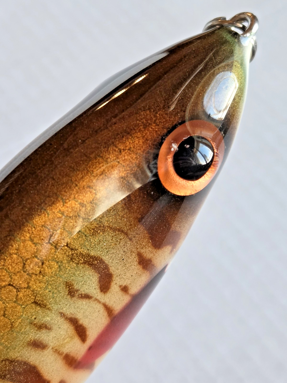 RARE 6-3/4" True Glide Guppie 2007 Muskie Glide Bait Jerkbait Fishing Lure - Image 6