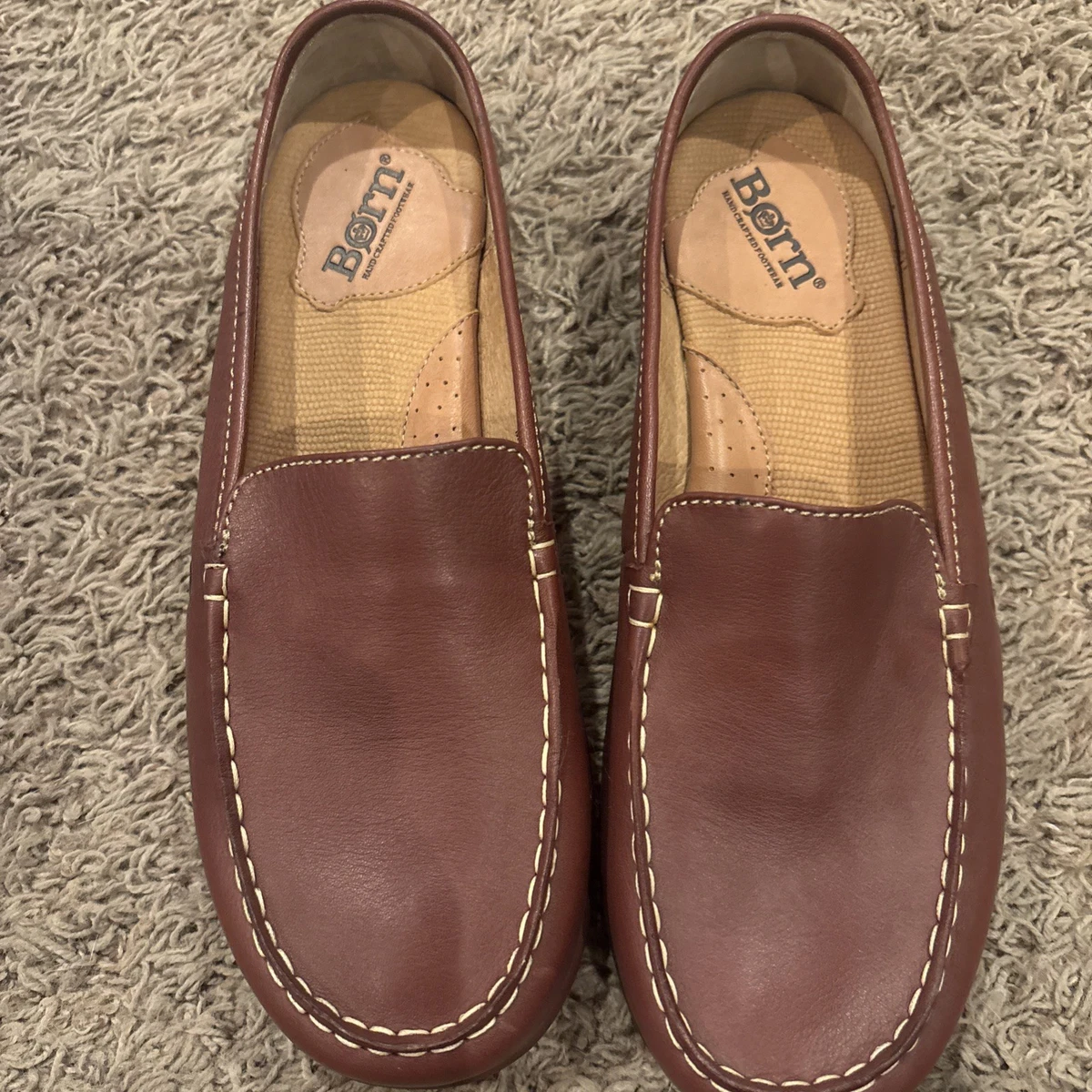 Born Women’s Brown Leather Loafers - New Without Box - Size 8 - Reemoly Women main image 3