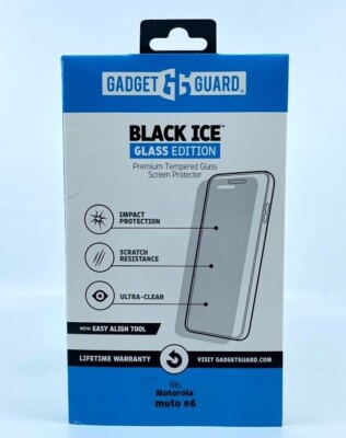 Gadget Guard Black Ice Tempered Glass for Motorola Moto E6 (2019) - Clear
