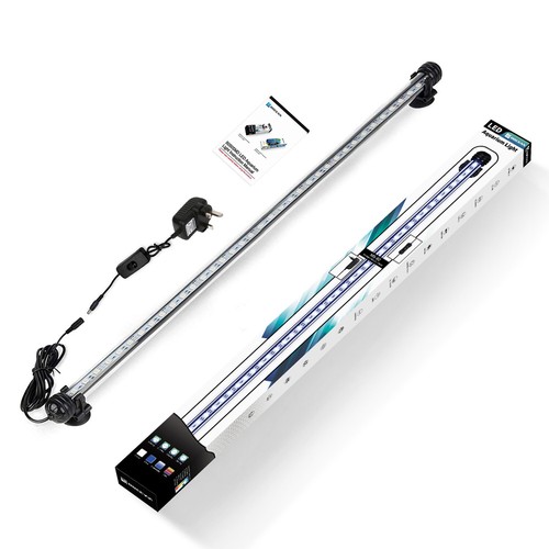 Aquarium LED Light Fish Tank RGB Submersible Strip Lights Bar Lamp Waterproof - Picture 29 of 37