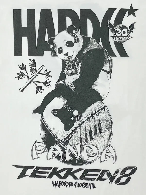 新品未開封AMERICAN HARDCORE SPECIAL BOX Tシャツ他 TEKKEN8 KUMA T-shirt Hardcore Chocolate Japan New Dark Brown
