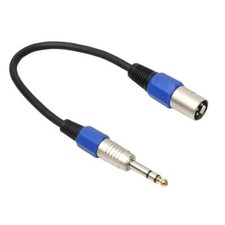 1/4 TRS Audio Male To 3-pin XLR Male Cable For Musical Instruments Parts