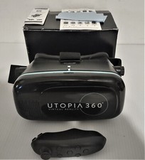UTOPIA 360 Virtual Reality 3D Headset for use with I-phone or Android with App