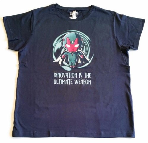 Ladies Sz XL Tee Turtle Official Marvel Chibi Mini Cute Anime Caricature T-Shirt - Picture 8 of 9