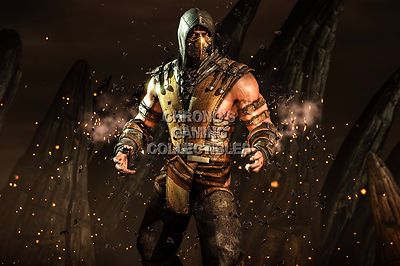 Mortal Kombat XL X Scorpion PS4 XBOX ONE Premium POSTER MADE IN USA - MKX066