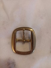 New Solid Brass Belt Buckles 1" Belt Width Center Bar Design