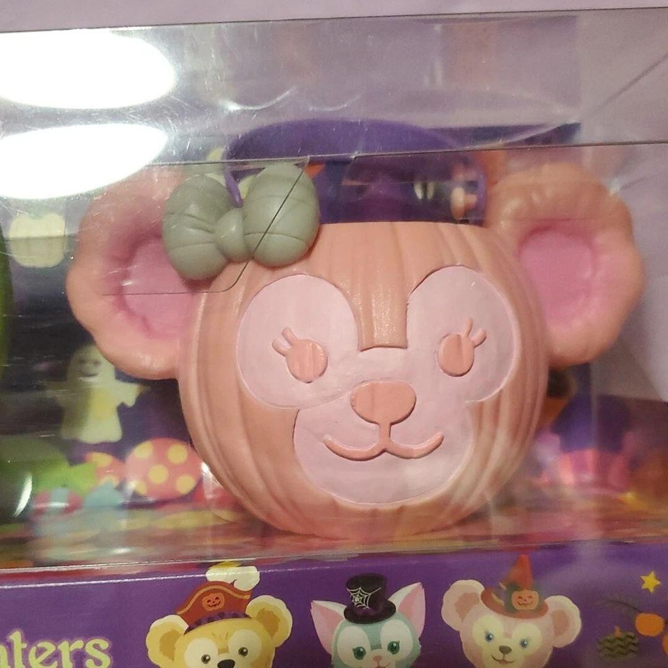 TOKYO Disney Resort Duffy & Friends Halloween calabaza adorno caramelo estuche conjunto de 3 Foto 4 de 4