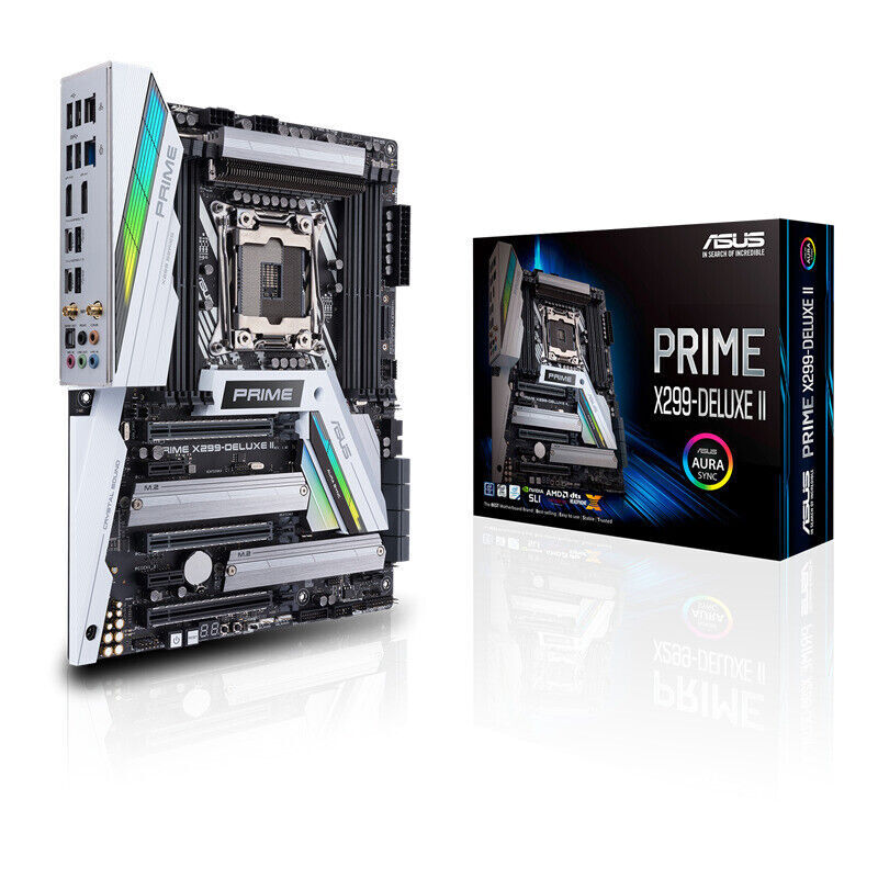 ASUS PRIME X299-DELUXE II Motherboard With BOX Support Intel Core