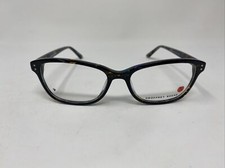 GEOFFREY BEENE G 319 BRN BROWN BLUE MARBLE 53/16/135 B:37 FLEX HINGE W06