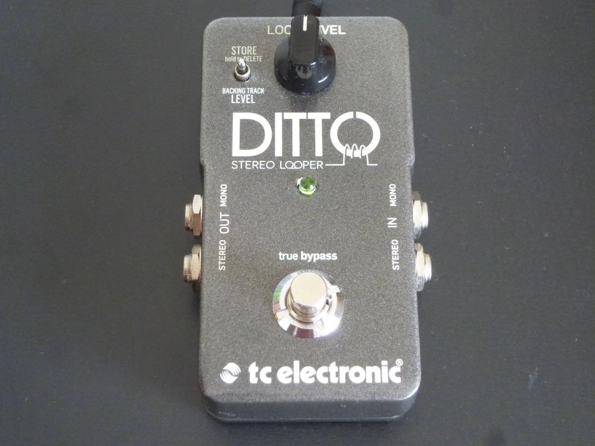 Tc Electronic Ditto Stereo Looper Pedal Of Course You Can Also Use