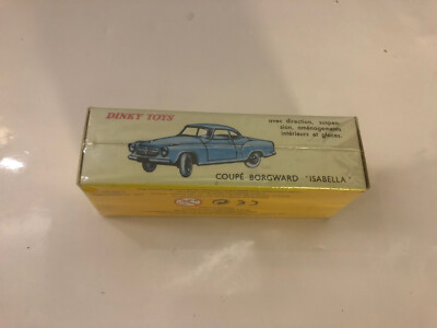Dinky 549 - Borgward Isabella Coupé 1960 - Vert - 1/43 - Fabriqué En France - Occasion