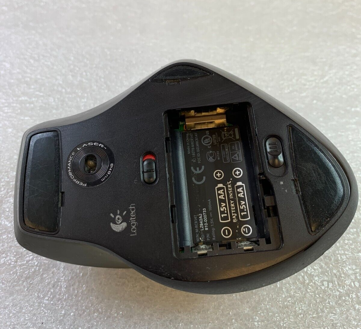 Mouse Laser Wireless Logitech MX1100, Colore Antracite, Aperto Ma Mai Usato, USB