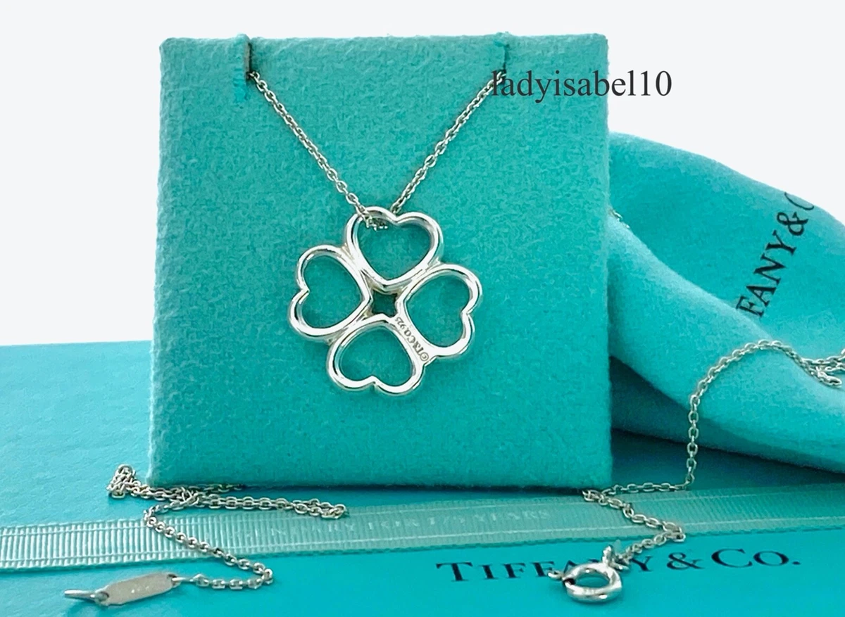 Buy Beautiful product Tiffany Tiffany heart clover necklace silver 925 from  Japan - Buy authentic Plus exclusive items from Japan | ZenPlus