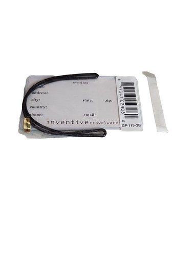 Inventive Travelware Pink Luggage Tag " Ne M'oblige Pas... " box 251 - Picture 2 of 3
