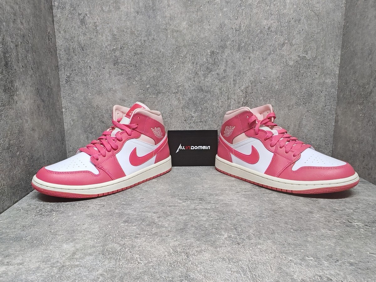 ★ナイキ★ WMNS AIR JORDAN 1 Mid Strawberries And Cream Air Jordan 1 Mid “Strawberries & Cream” BQ6472-186 | Nice Kicks